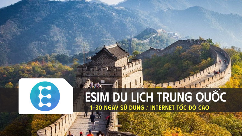 eSIM Trung Quốc eSIM du lịch